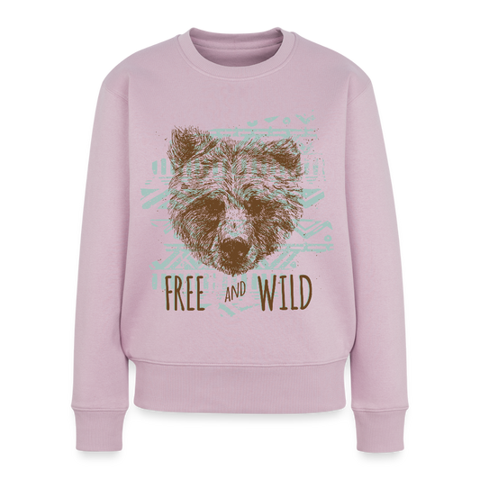 Vrouwen premium sweater - oudroze