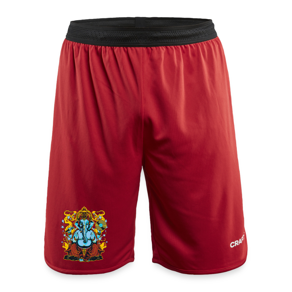 CRAFT Progress kinder-basketbalshorts - donkerrood