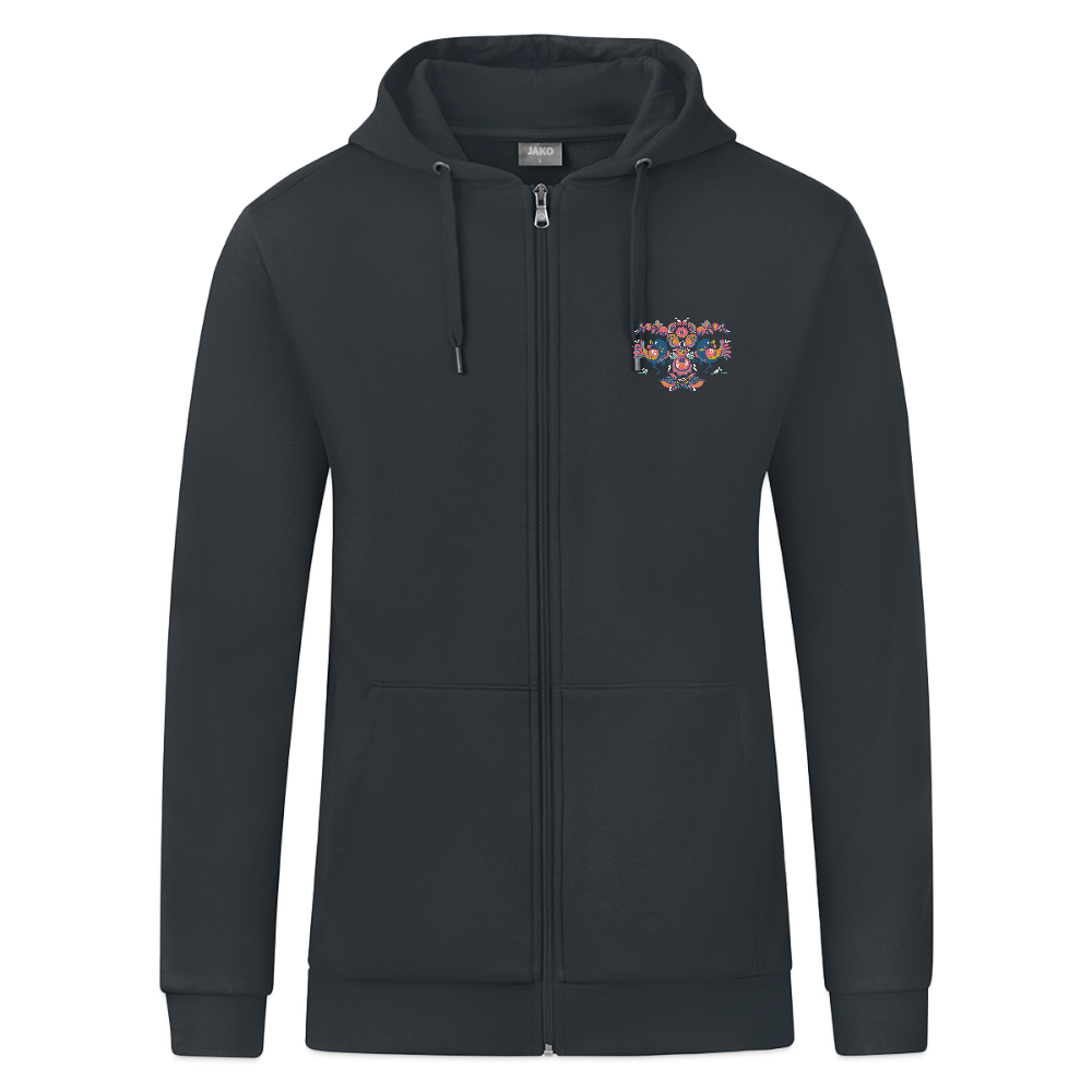 JAKO Ziphoodie Organic - houtskool