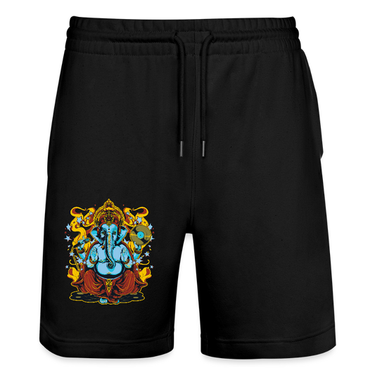 Stanley/Stella uniseks bio-joggingshorts Mover - zwart