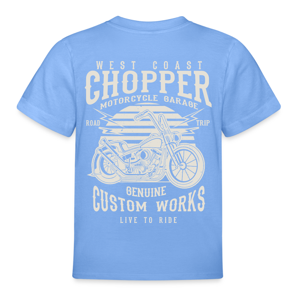Teenager T-shirt - hemelsblauw