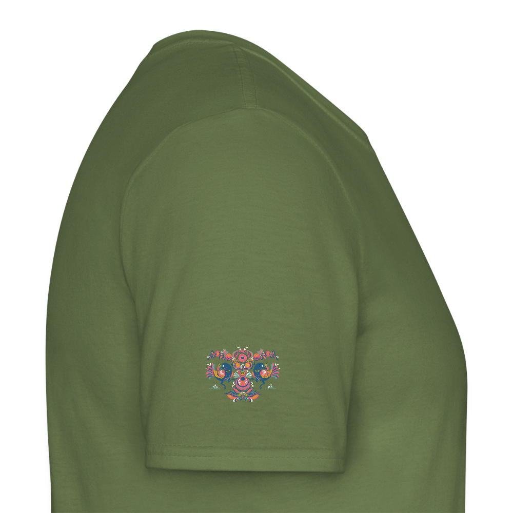 Mannen T-shirt - militairgroen