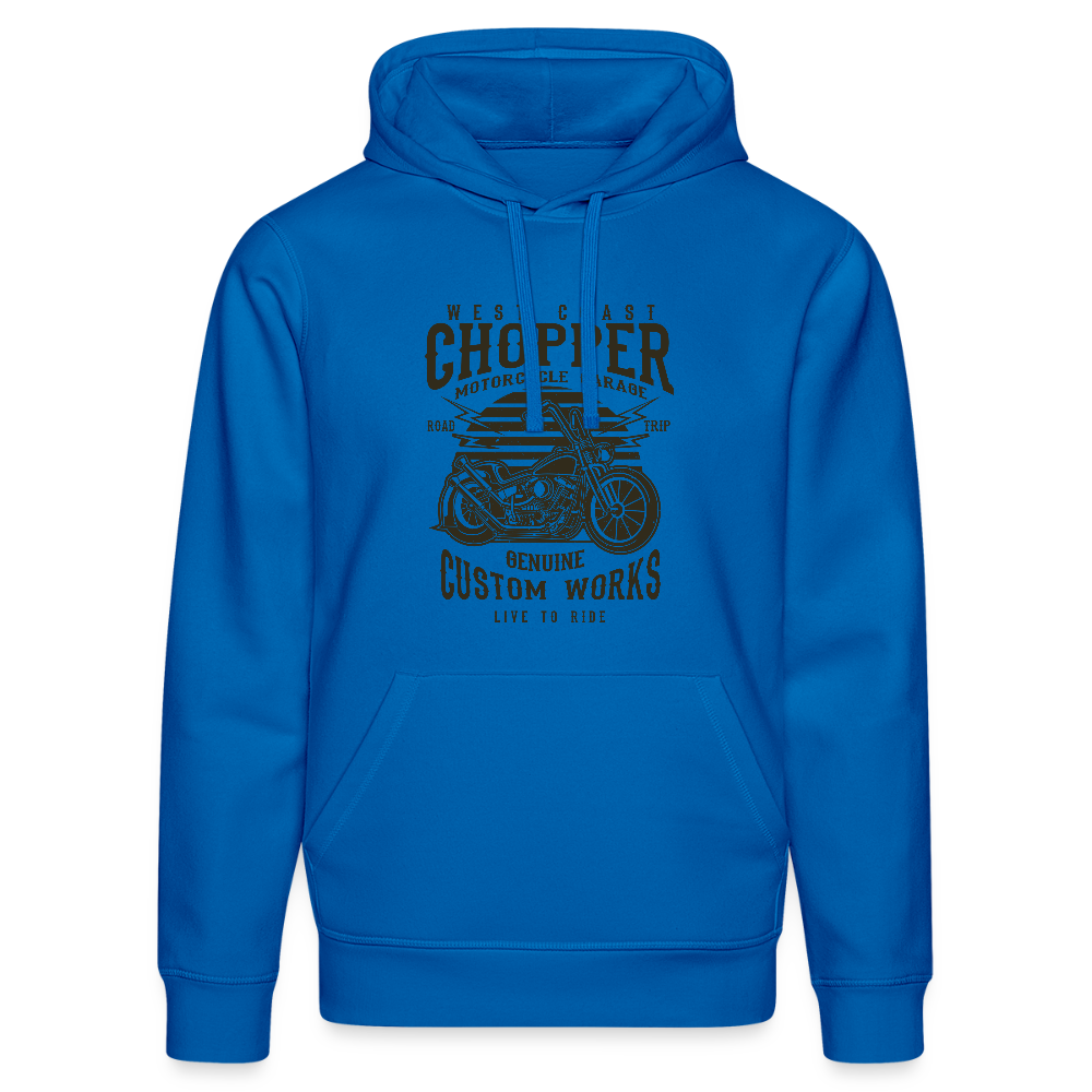 Stanley/Stella Uniseks bio-hoodie DRUMMER - koningsblauw