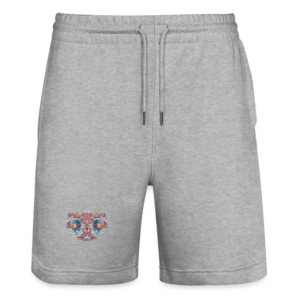 Stanley/Stella uniseks bio-joggingshorts Mover - grijs gemêleerd