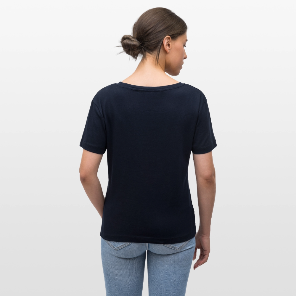 Stanley/Stella Relaxed vrouwen bio-T-shirt met ronde hals SERENA - marine
