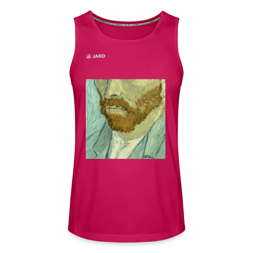 JAKO Mannen tanktop Run 2.0 - donker roze