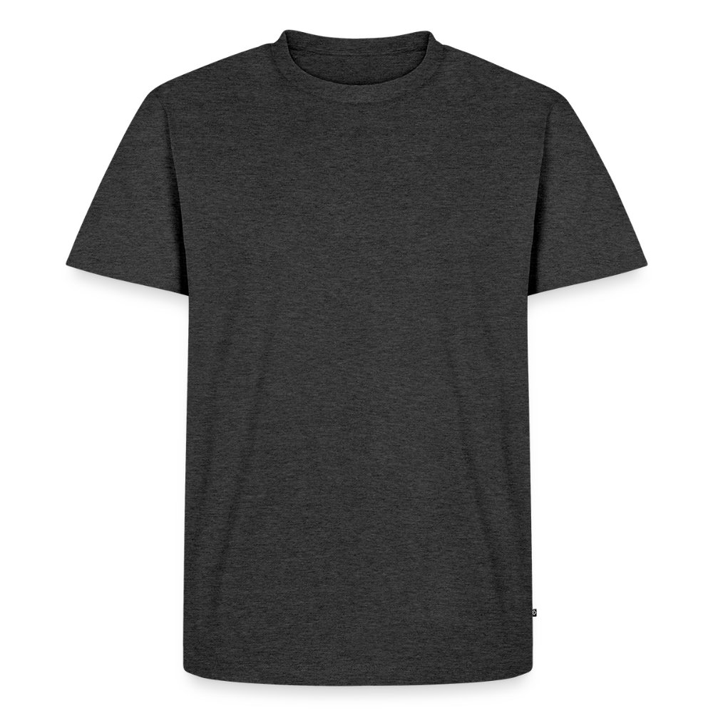Mannen Premium T-shirt - antraciet gemêleerd