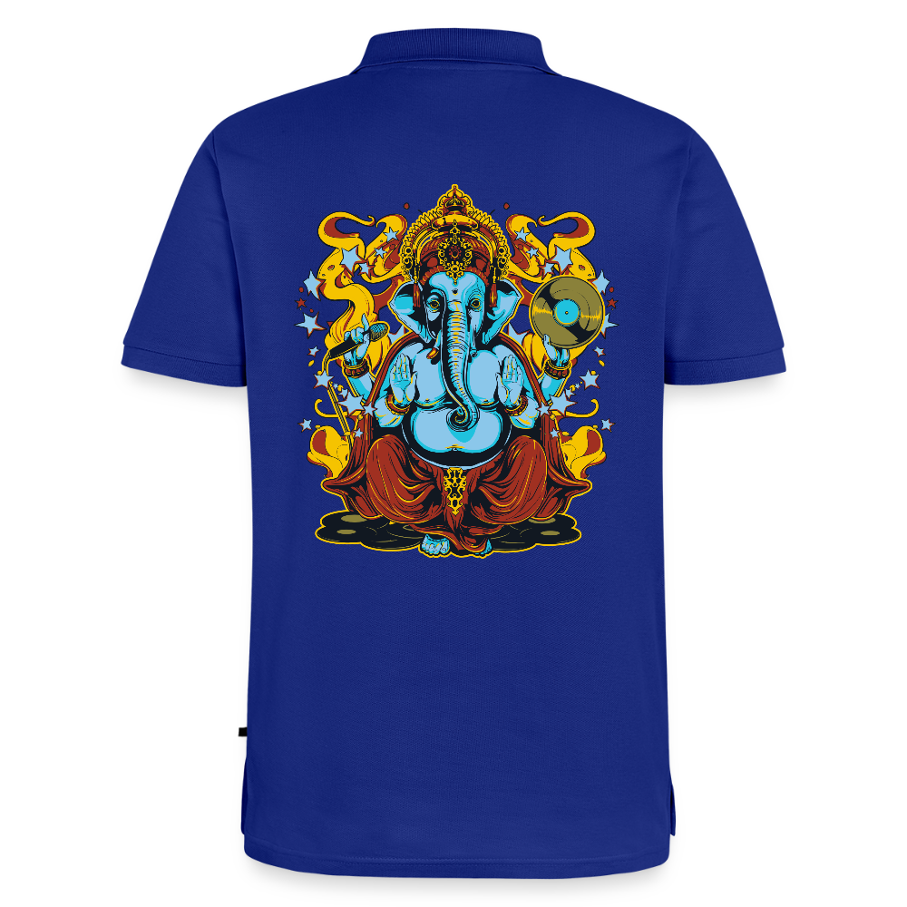 Mannen Premium Bio Poloshirt - koningsblauw