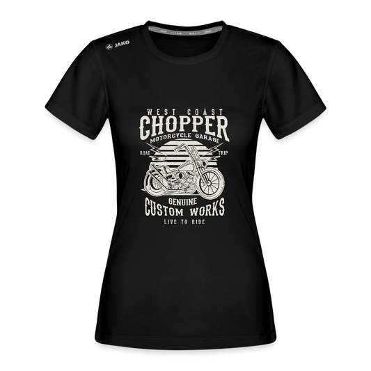 JAKO Vrouwen T-shirt Run 2.0 - zwart