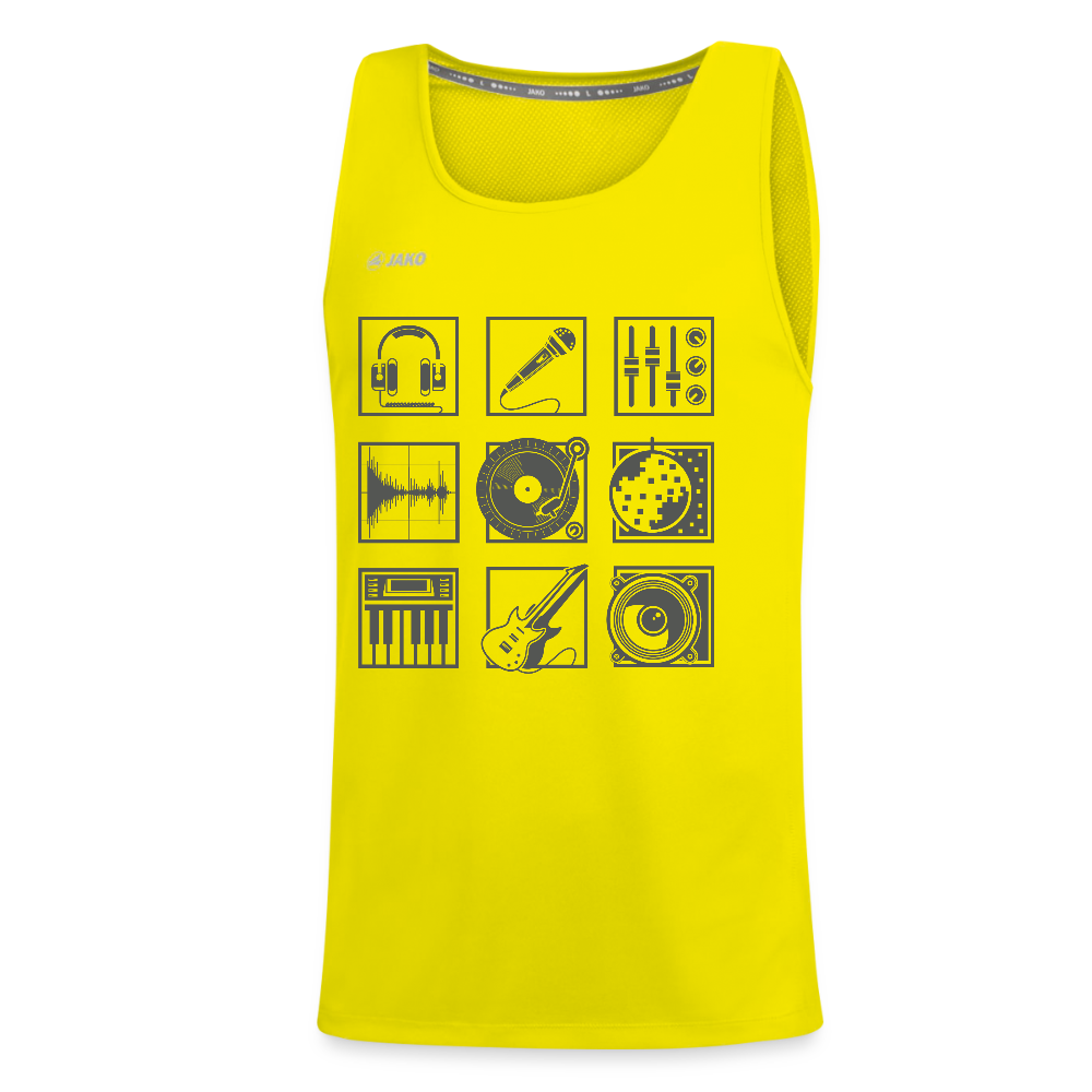 JAKO Kindertanktop Run 2.0 - neongeel