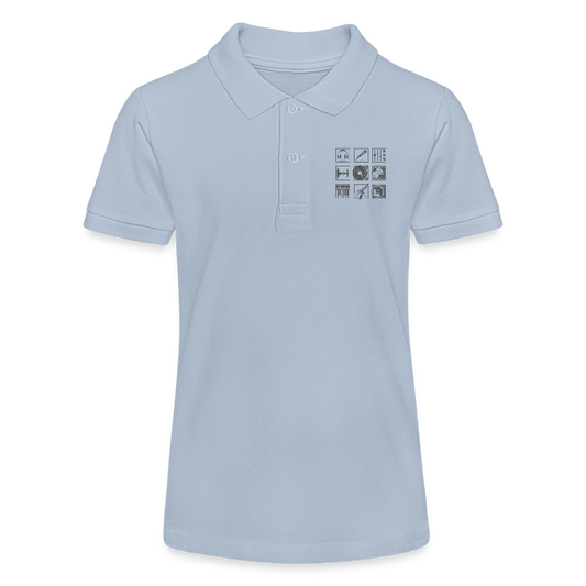 Stanley/Stella Teenagers bio-poloshirt MINI SPRINTER - sky blue