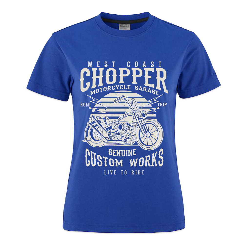 CRAFT Community 2.0 vrouwen T-shirt - koningsblauw