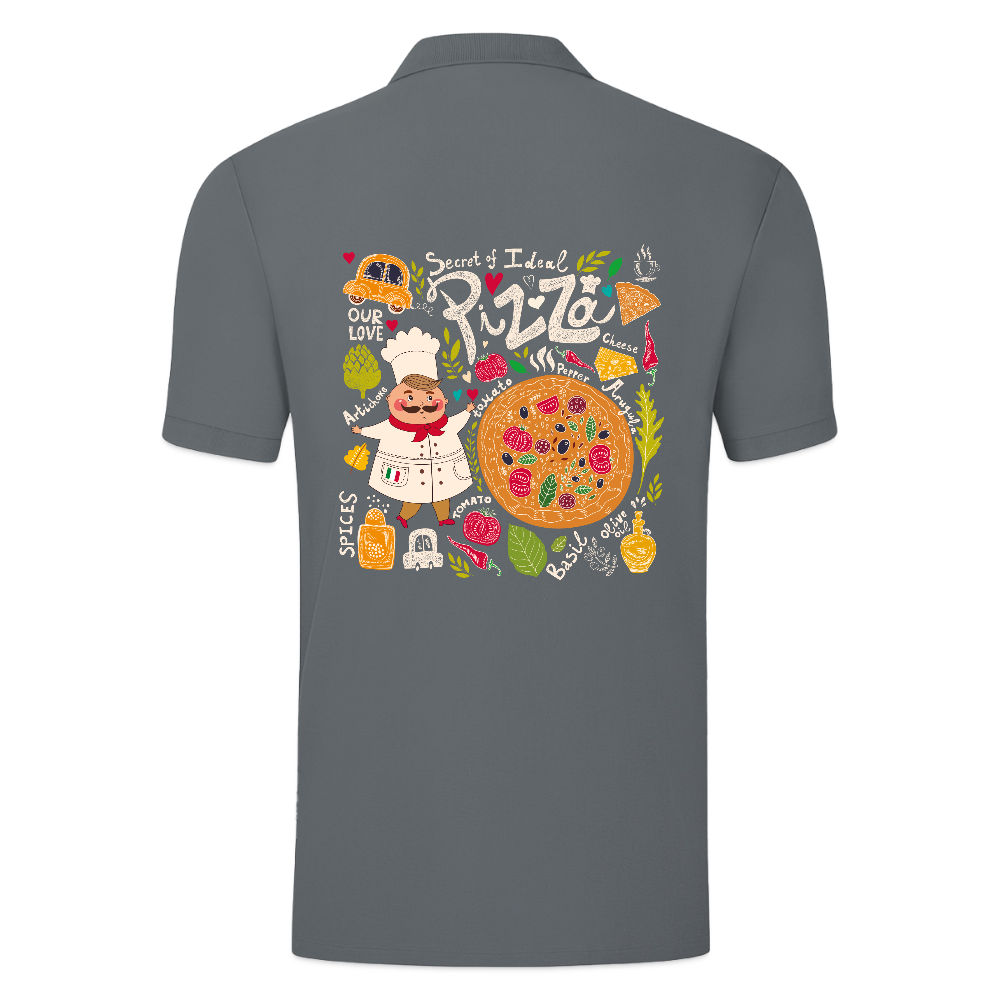 JAKO Teenager polo Organic - grijs