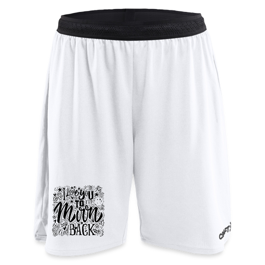 CRAFT Progress vrouwen basketbalshorts - wit