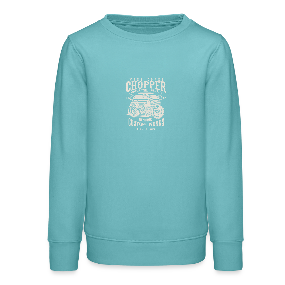 Stanley/Stella Mini Changer bio tiener sweatshirt - pastel-turquoise