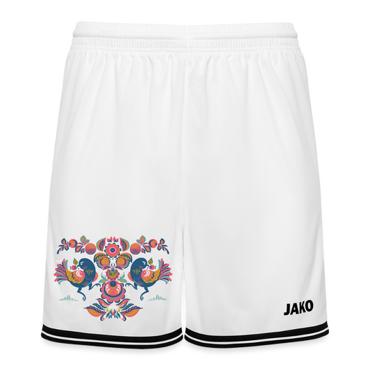 JAKO basketbalshort Center 2.0 - wit/zwart