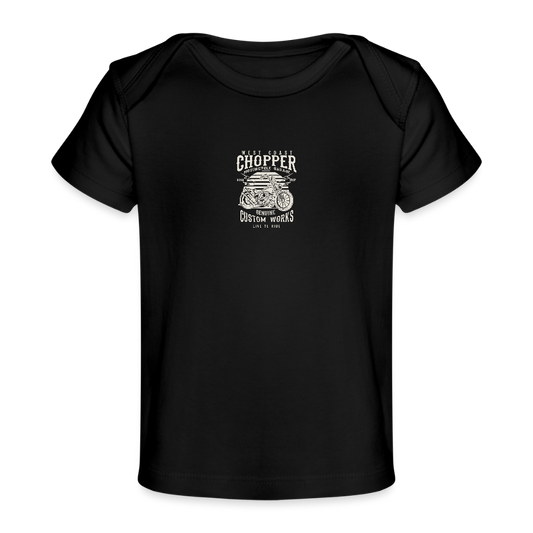Baby bio-T-shirt - zwart