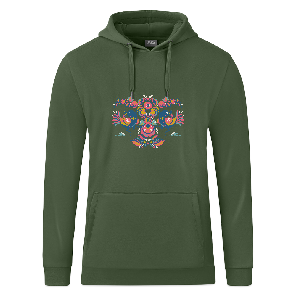 JAKO Hoodie Organic - dennengroen