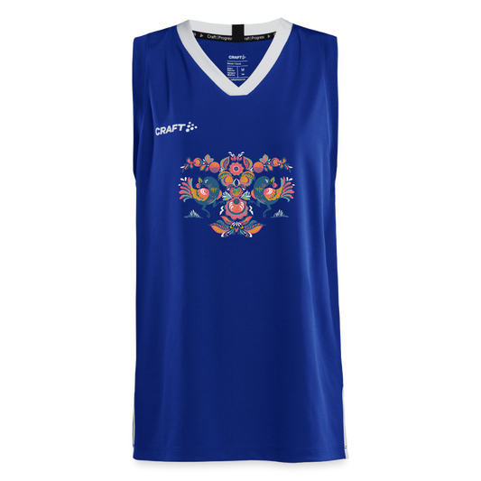 CRAFT Progress teenager basketbalshirt - koningsblauw
