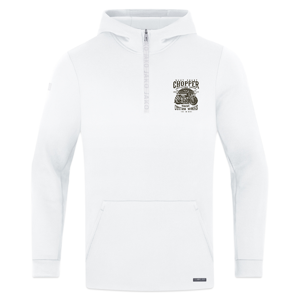 JAKO Ziphoodie Pro Casual - wit