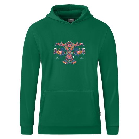 JAKO Teenager hoodie Organic - kelly groen