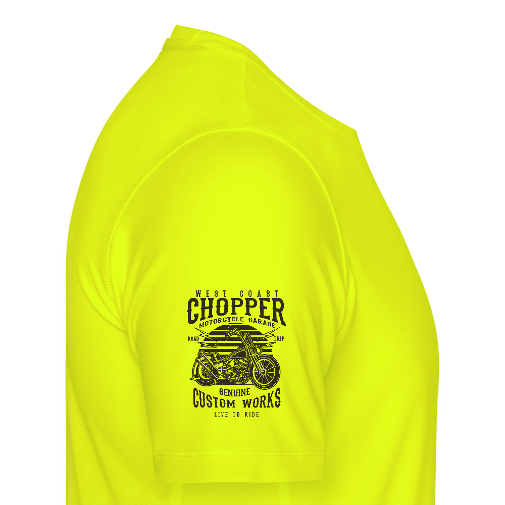 JAKO Mannen T-shirt Run 2.0 - neongeel
