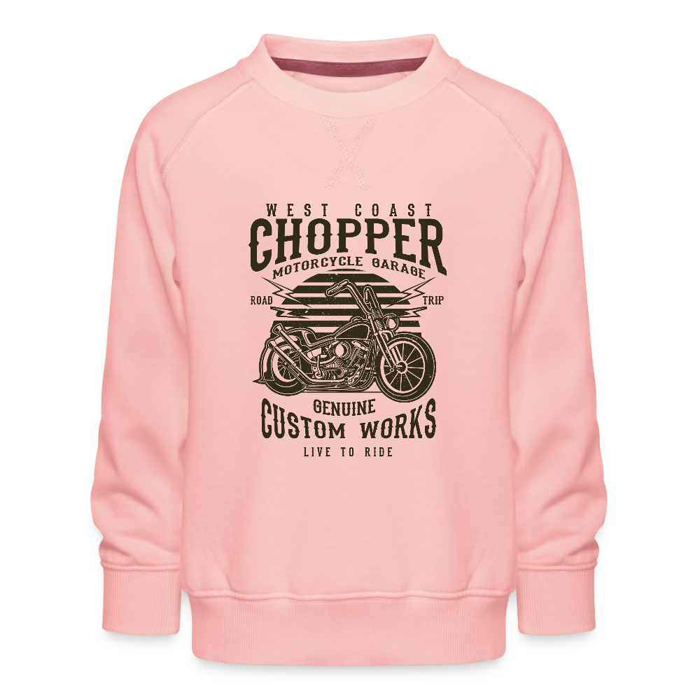 Kinderen premium sweater - kristalroze