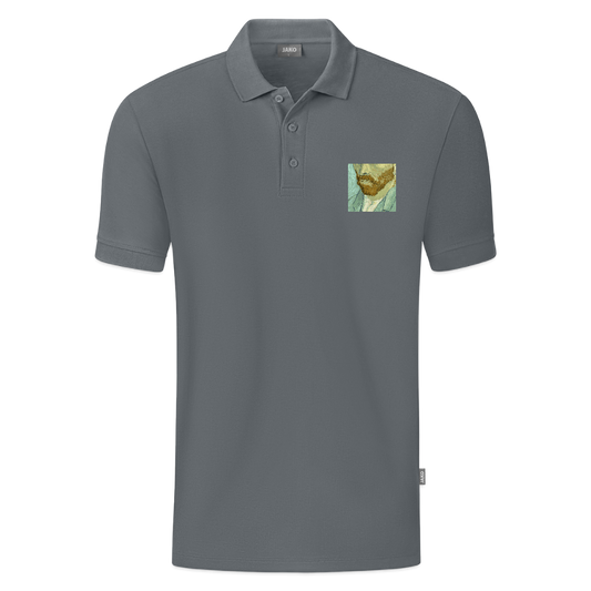 JAKO Mannen Polo Organic - grijs