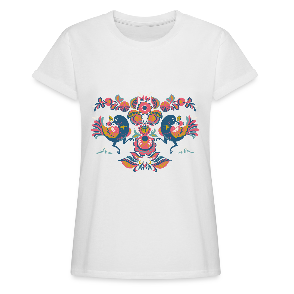 Vrouwen oversize T-shirt - wit