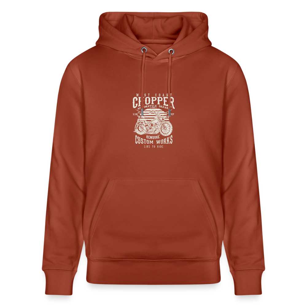 Stanley/Stella Uniseks bio-hoodie CRUISER - terracotta