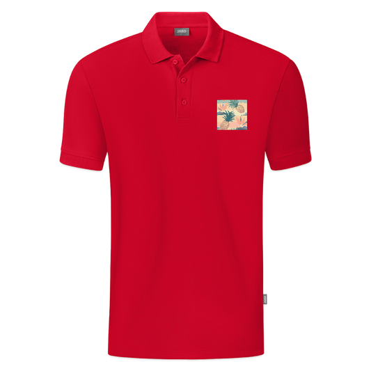 JAKO Mannen Polo Organic - rood