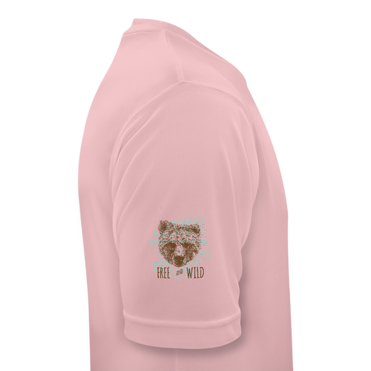 Mannen T-shirt ademend actief - roze