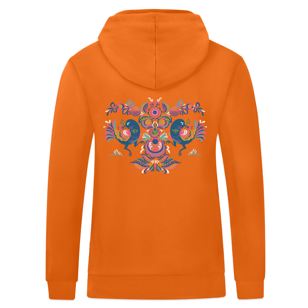 JAKO Ziphoodie Organic - neonoranje