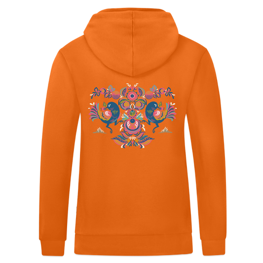 JAKO Ziphoodie Organic - neonoranje