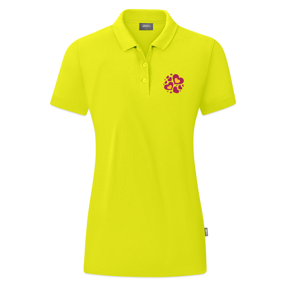 JAKO Vrouwen polo Organic - limegroen