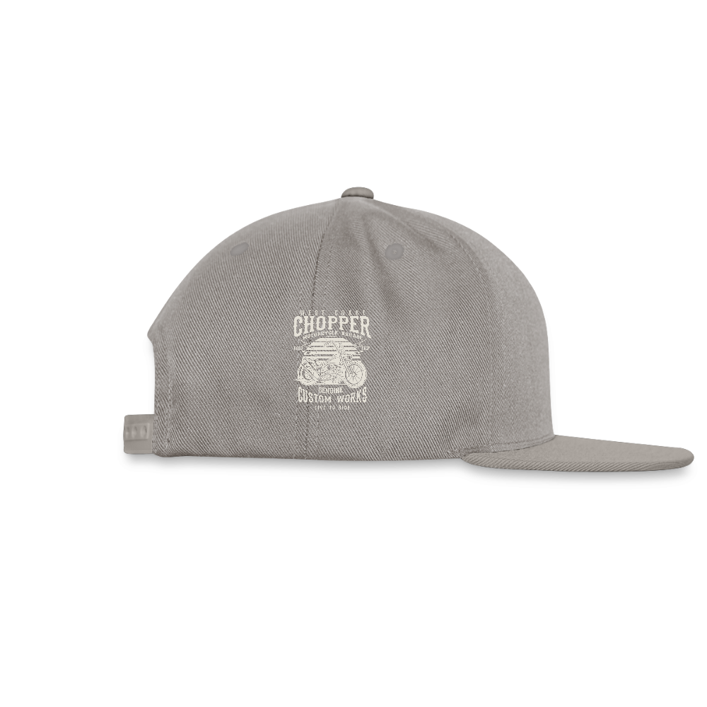 Snapback cap - grafietgrijs/grafietgrijs