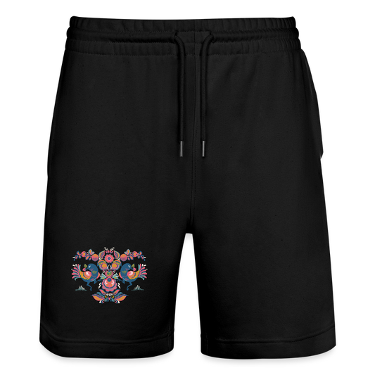 Stanley/Stella uniseks bio-joggingshorts Mover - zwart