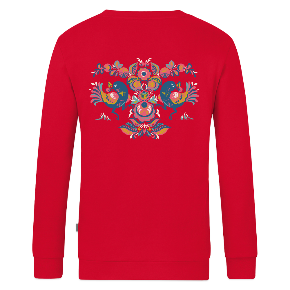 JAKO Sweatshirt Organic - rood