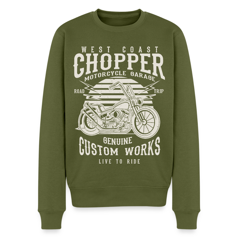 Mannen premium sweater - kaki
