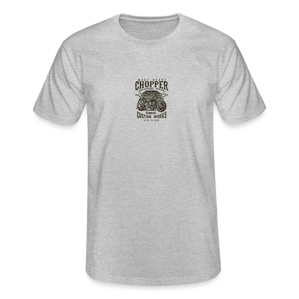 Mannen T-shirt van Fruit of the Loom - grijs gemêleerd