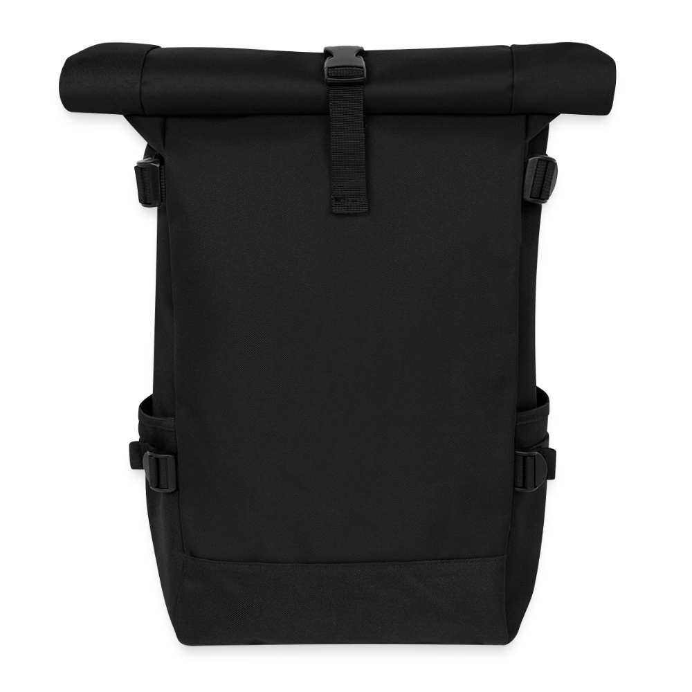 Rolltop rugzak - zwart