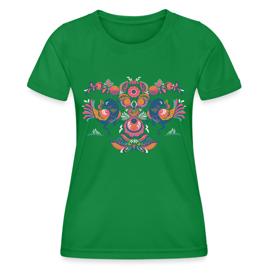 Functioneel T-shirt voor vrouwen - kelly groen