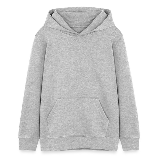 Stanley/Stella Tiener bio-hoodie Mini Cruiser - grijs gemêleerd