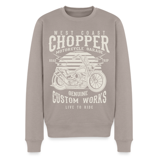 Mannen premium sweater - taupe