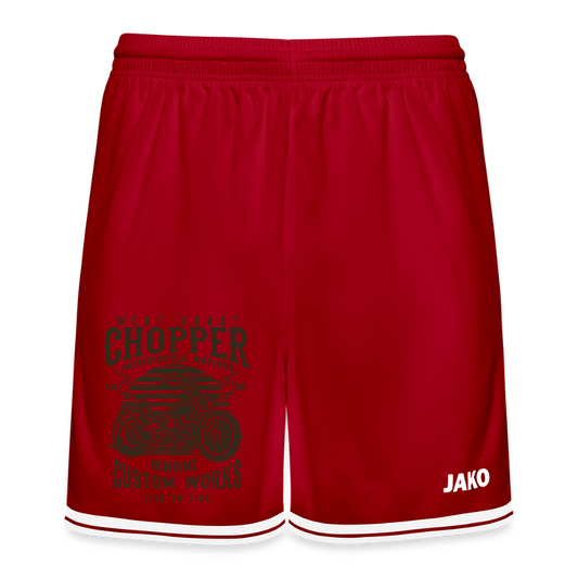 JAKO basketbalshort Center 2.0 - rood/wit