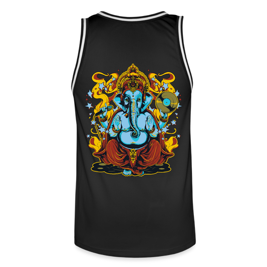 Mannen basketbal shirt - zwart/wit