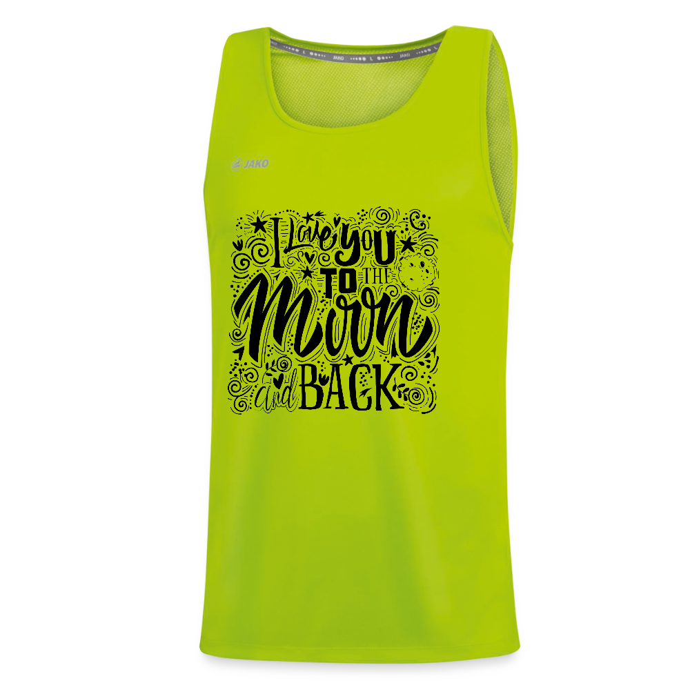JAKO Teenager tanktop Run 2.0 - neongroen