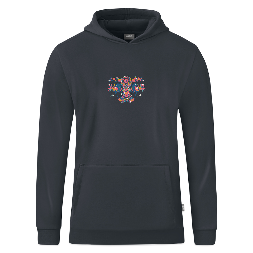 JAKO Teenager hoodie Organic - houtskool