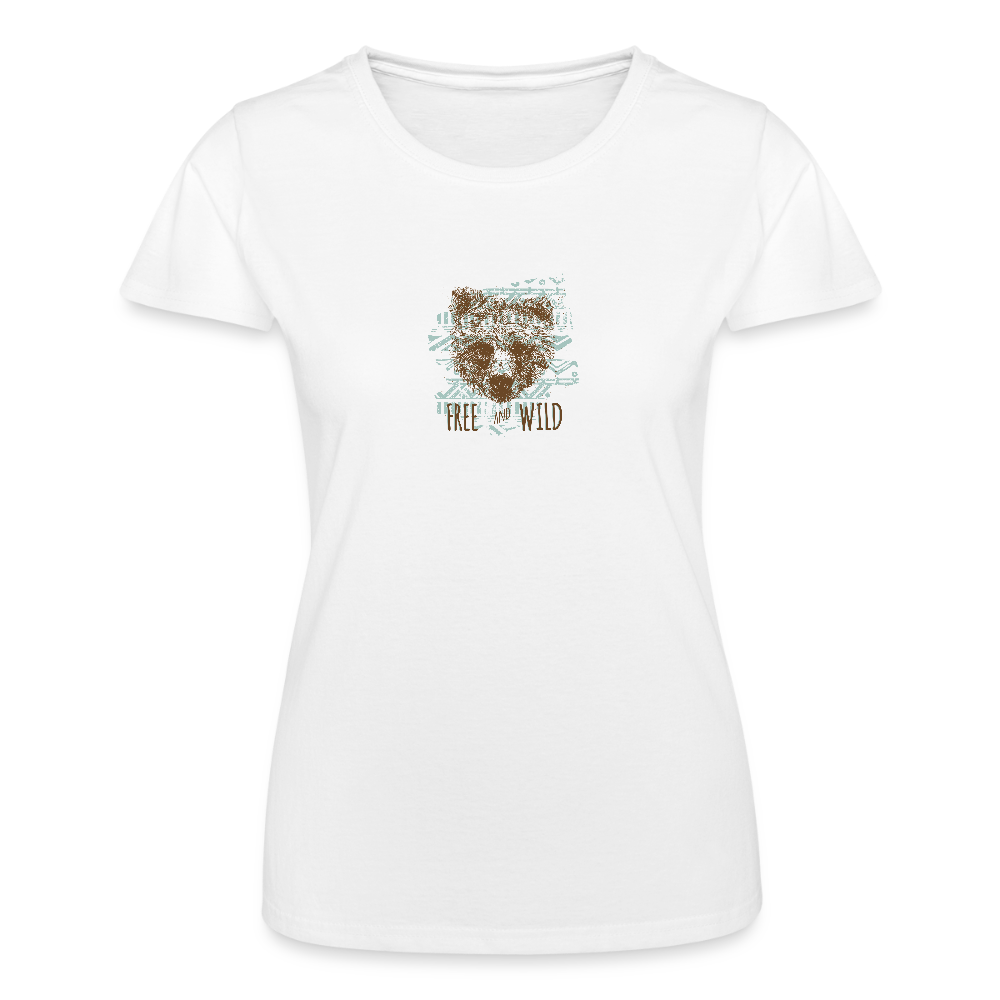 Vrouwen T-shirt van Fruit of the Loom - wit