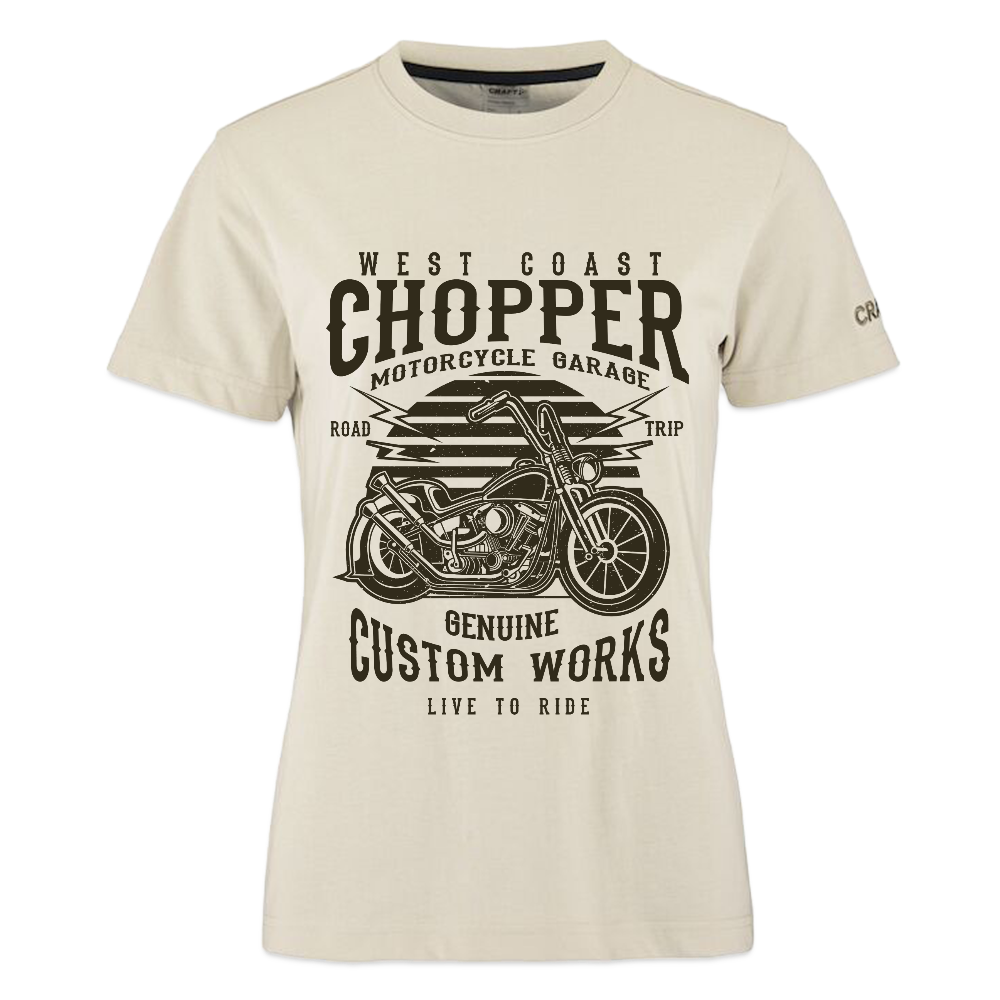 CRAFT Community 2.0 vrouwen T-shirt - beige